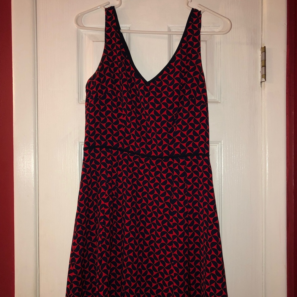Tommy Hilfiger Red/navy blue dress